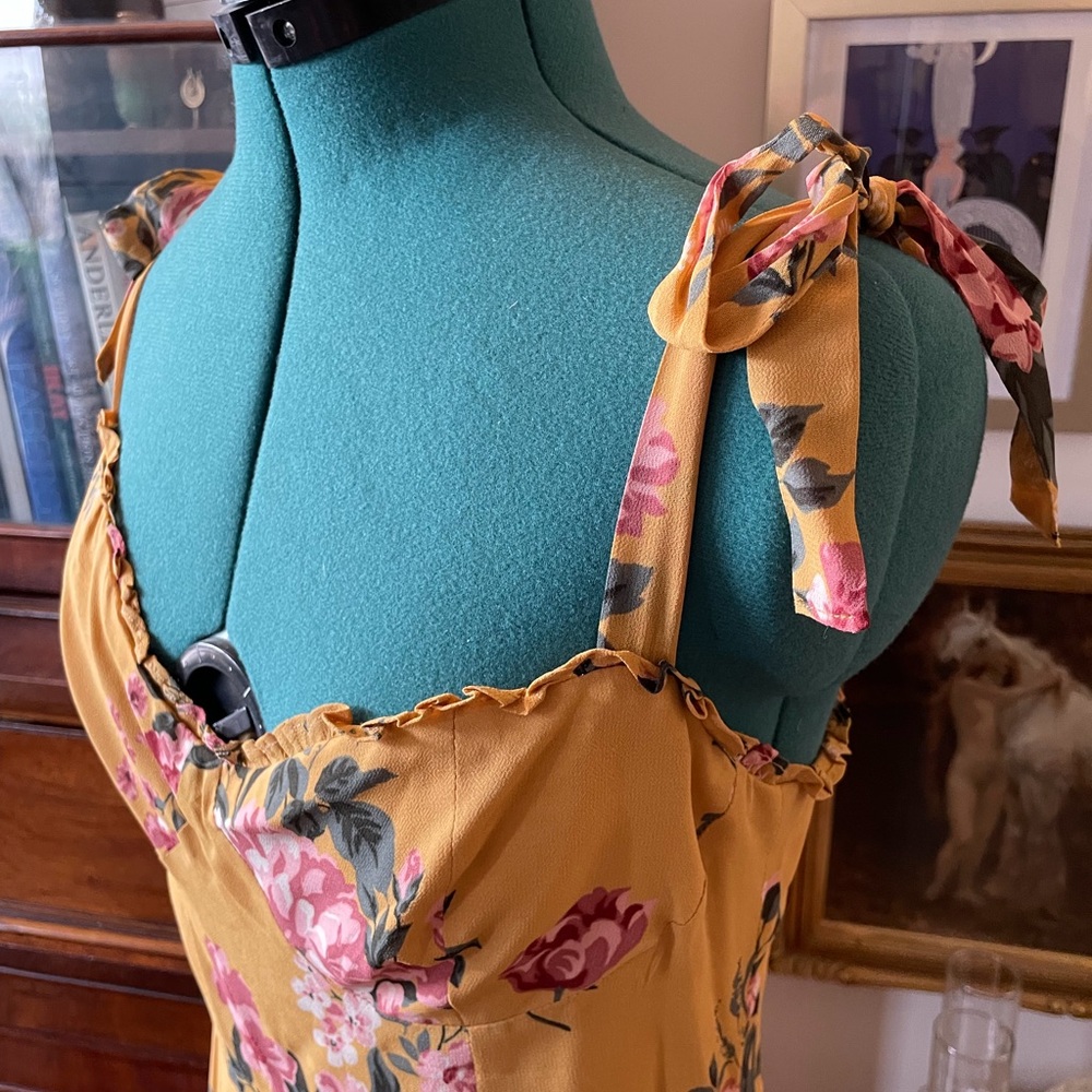 Reformation Jasen Dress size 10 in Anjelica - Picture 4 of 5